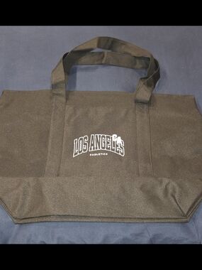 Fabletics Black 'Los Angeles' Canvas Tote